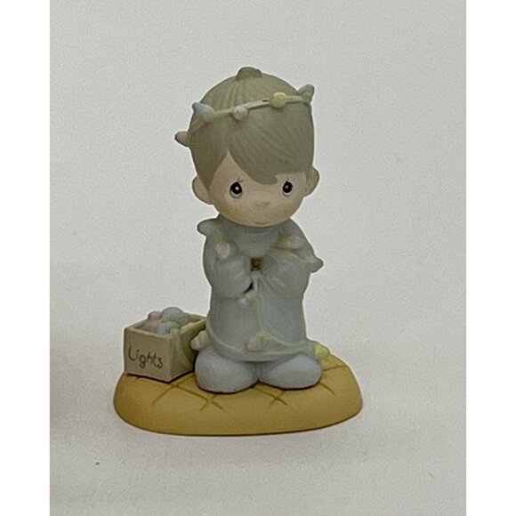 Enesco * Precious Moments * - 575496 MAY YOUR CHRISTMAS BE DELIGHTFUL Miniature - Picture 3 of 3